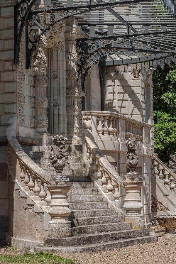 Chateau Des Orchidees En Val De Loire Сомюр Экстерьер фото