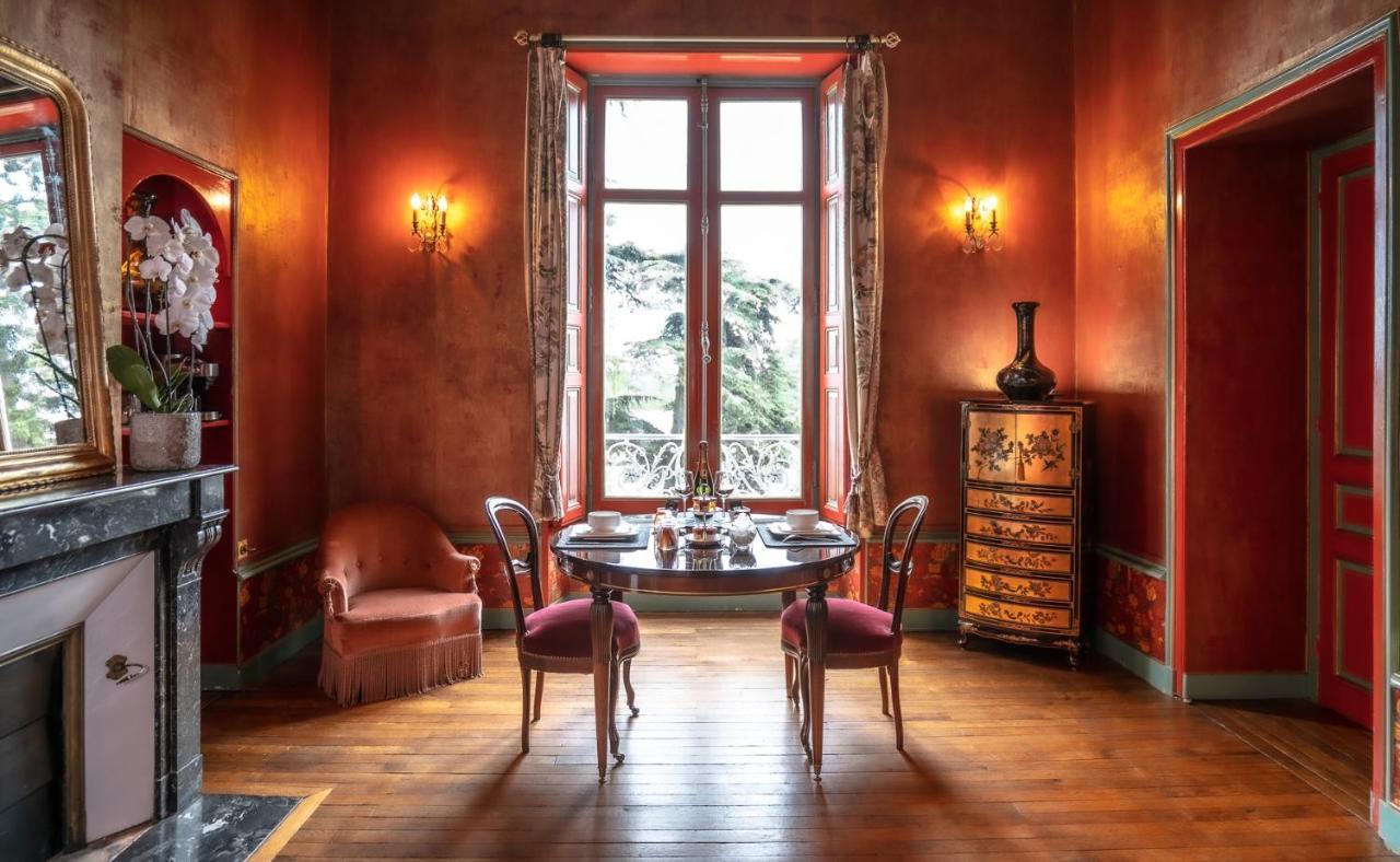 Chateau Des Orchidees En Val De Loire Сомюр Экстерьер фото